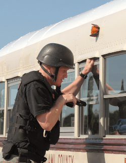 deputy training for a hostage situation